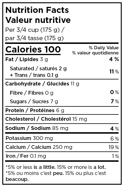 Nutrition Facts